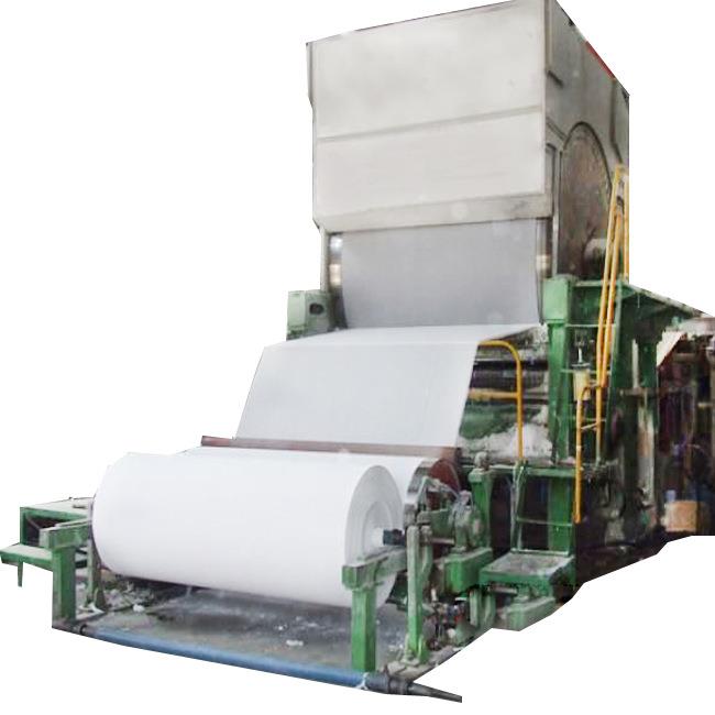 源头厂家各种型号圆网卫生纸造纸机废纸再生利用造