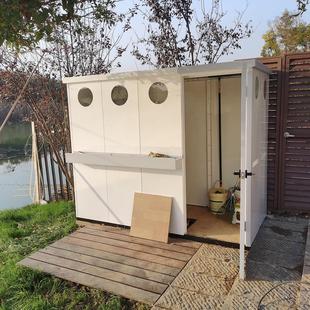 防水耐用户外工具房花园房杂物间别墅庭院收纳间天台组合屋拼接