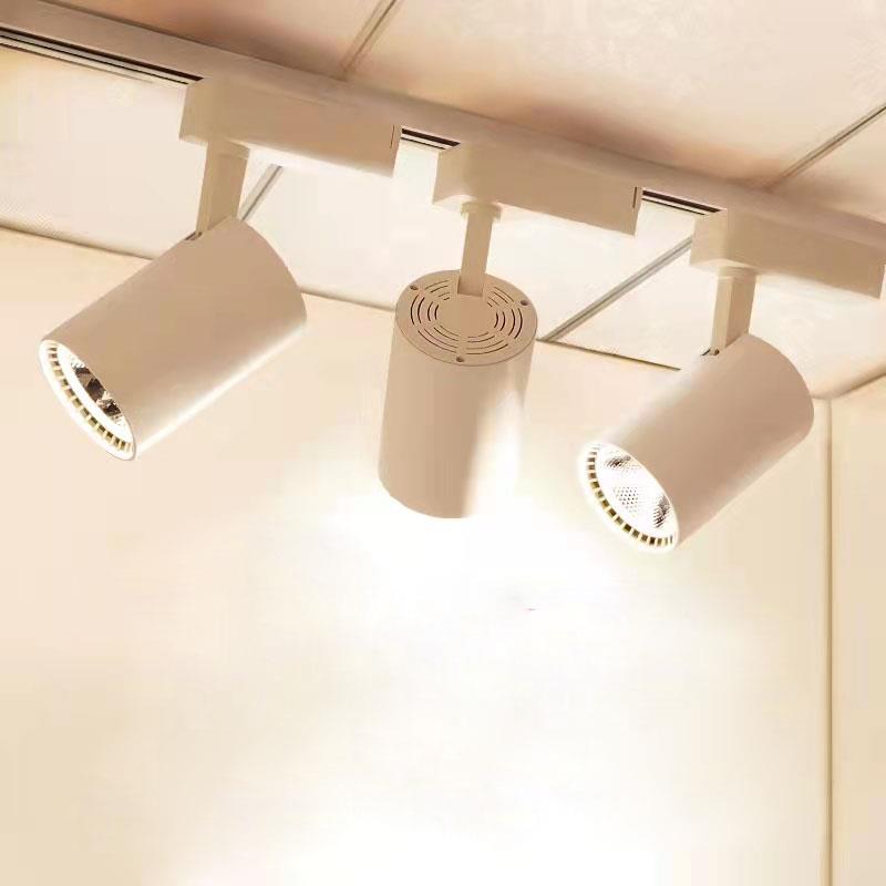 COB轨道灯高亮吸顶led射灯30W背景墙展会服装店铺聚光灯