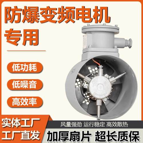 防爆变频电机散热风扇380V通风机BG-90 100 112 132 160 280 315A