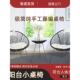 户外桌椅一桌二椅庭院花园阳台藤椅防水防晒藤编桌椅套装 户外家具