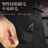 油刷油瓶一体玻璃耐高温家用厨房烙饼烤肉烧烤工具硅胶油刷油刷子