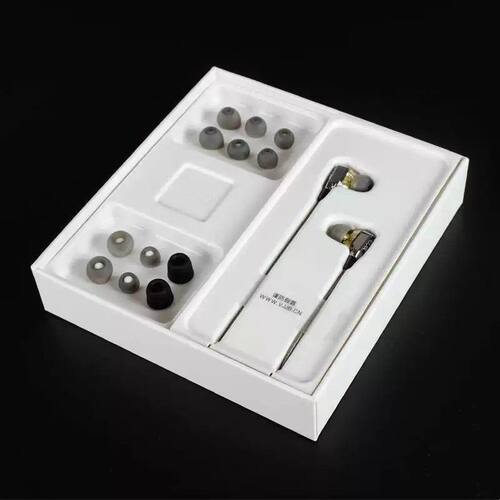VJJB V1S经典发烧双动圈重低音耳机HIFI入耳式音乐K歌V1高性能塞