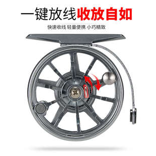 威恒全金属前打轮谷麦逗钓超轻量化筏钓轮冰钓冬钓矶钓自动放线轮