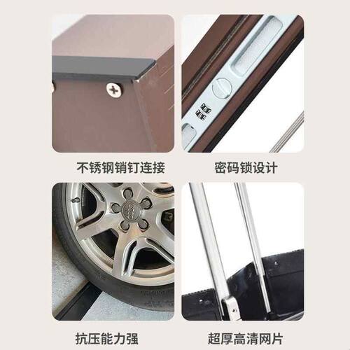 pc耐力板透明折叠隔断门油烟隔断冷气隔断折叠门推拉门铝合金厨房