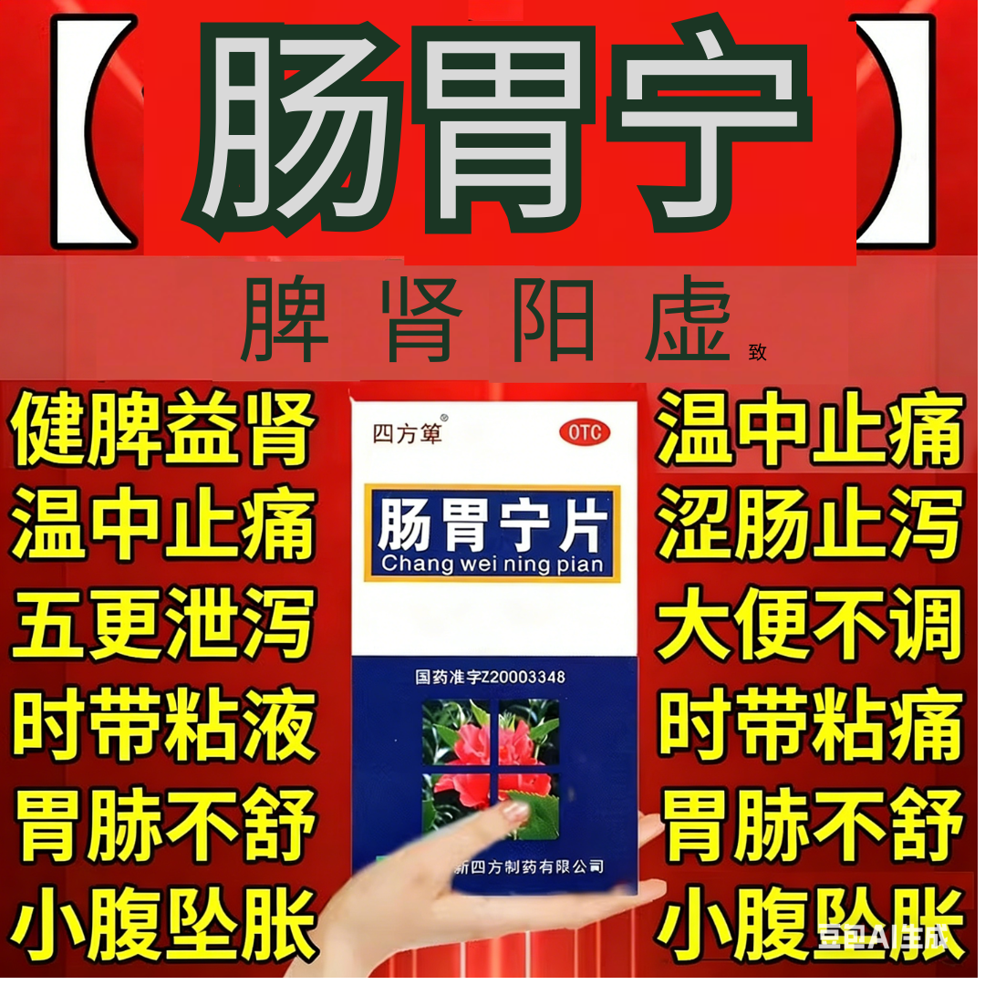 肠胃宁片治疗肠胃炎的药肠炎消炎中成药发货特效率正品官方旗舰店