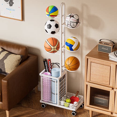 篮球收纳架足球类落地置物架