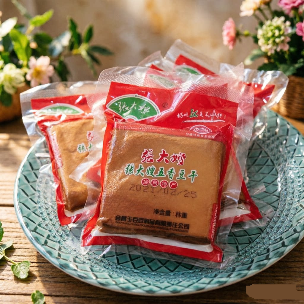 赣南特产会昌香辣豆干凉拌炒菜即食两用特色休闲小零食