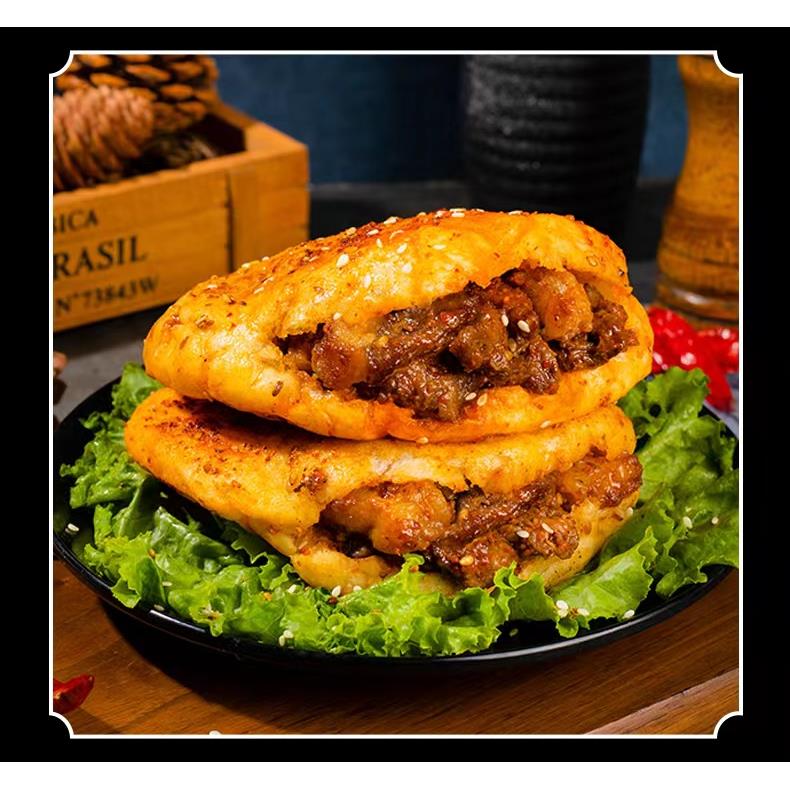 烤饼夹串三串五串东北烧烤 饼夹肉孜然烤饼 东北佳木斯特色烤肉