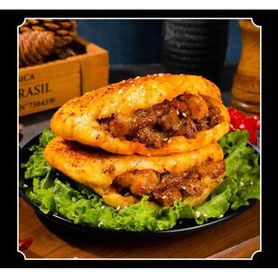 烤饼夹串三串五串东北烧烤 饼夹肉孜然烤饼 东北佳木斯特色烤肉