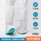 车间防尘工作洁净鞋 长筒鞋 不粘毛 套软胶底带绳无尘鞋 防静电长筒鞋