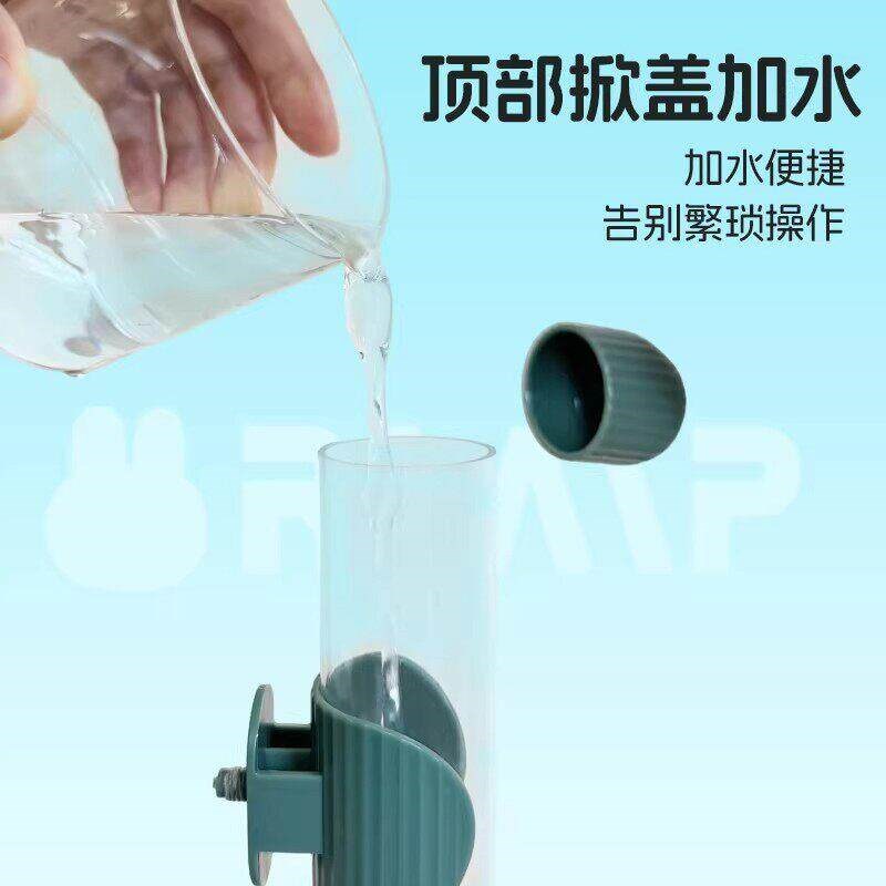 鹦鹉饮水器鸟用撞针水壶掀盖加水大中小型玄凤虎皮自动喂水续水器