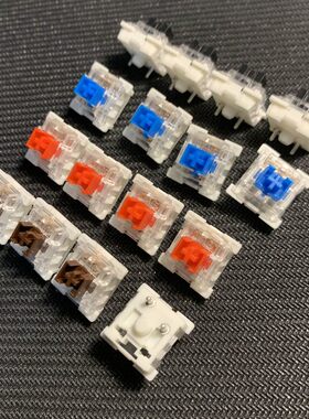 高特矮轴机械键盘超薄轴体短键程半高打字快速输入MX插拔红轴S200