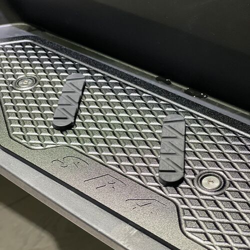 适合隆鑫无极sr4max350脚踏SR4脚踏前后防滑铝合金脚踏板加厚4MM