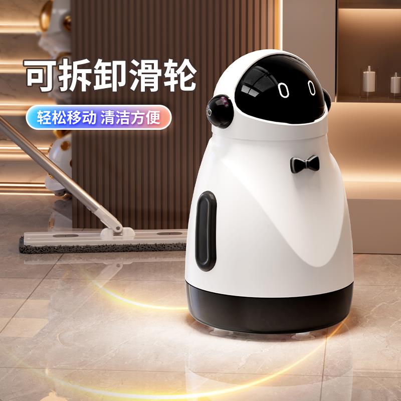 独特智能感应垃圾桶客厅家用2026新款高颜值带盖全自动大容量电动