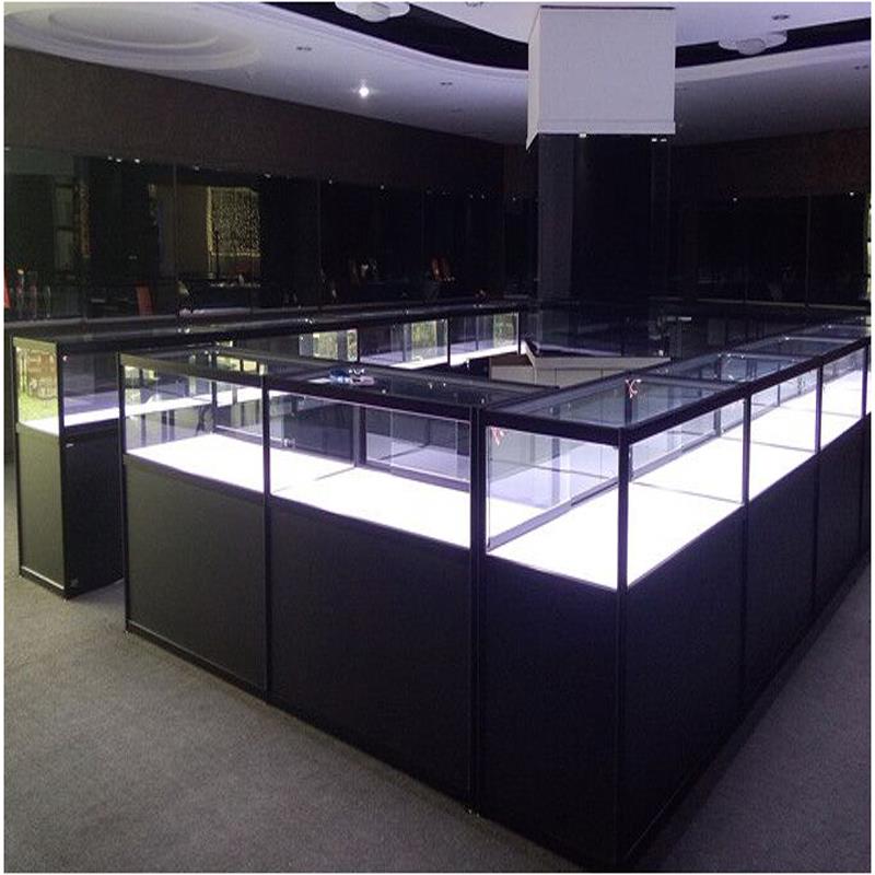 首饰玻璃展柜展示柜展示柜珠宝柜台手机柜饰品柜台精品柜广州货架