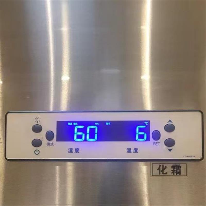 厂家直供冷柜电子温度控制器冷藏冷冻高亮数码显示面板KT-8000th