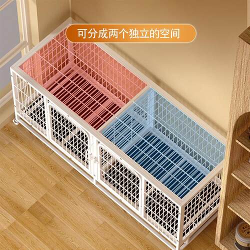 宠物店繁殖笼猫笼子寄养笼多层带隔断狗笼可繁育养殖笼子猫窝兔笼