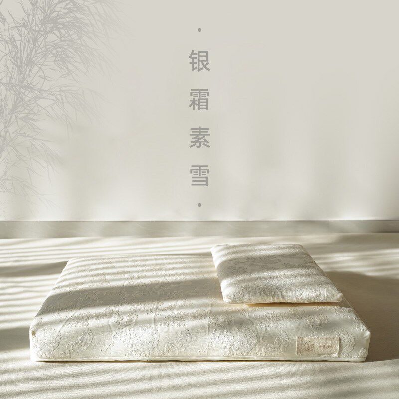 新中式高级感提花打坐垫加厚静坐蒲团阳台坐垫家用拜佛垫禅修垫