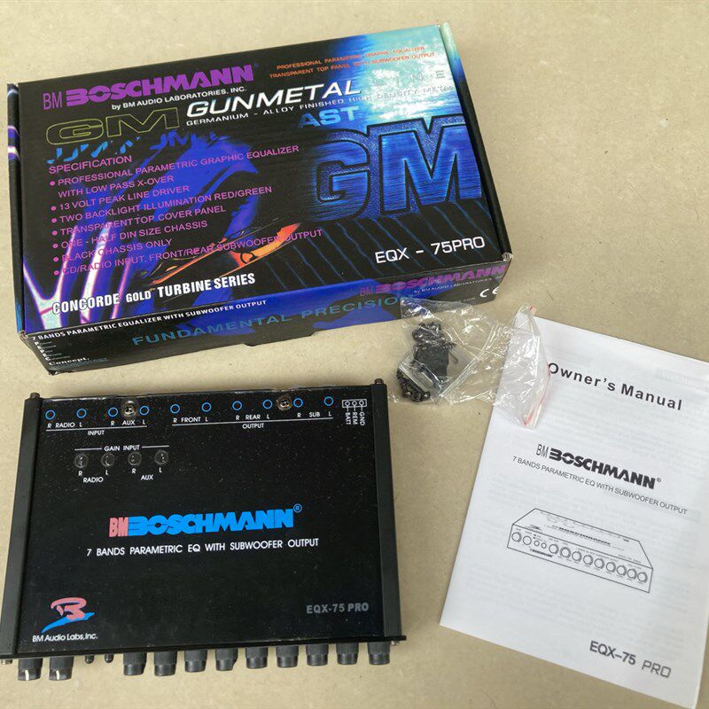 汽车音响均衡器eq前级调音板音频处理器