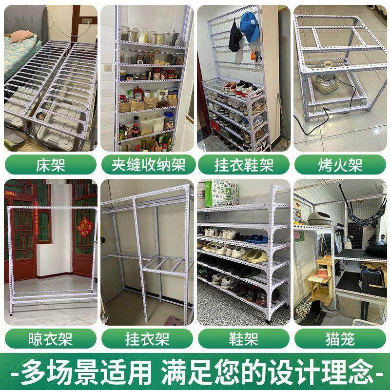 角钢承重防腐防锈三角铁材料组装置物架家用角铁支架铁架钢材组装