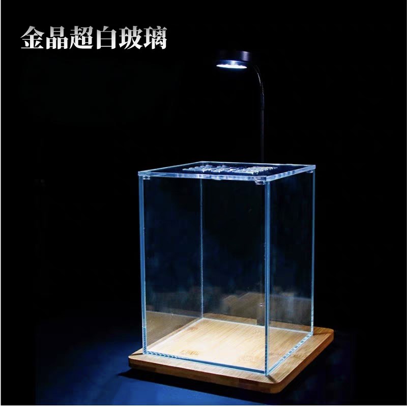 斗鱼缸迷你小型玻璃鱼缸桌面微景观赏办公室水族箱生态瓶鱼缸包邮