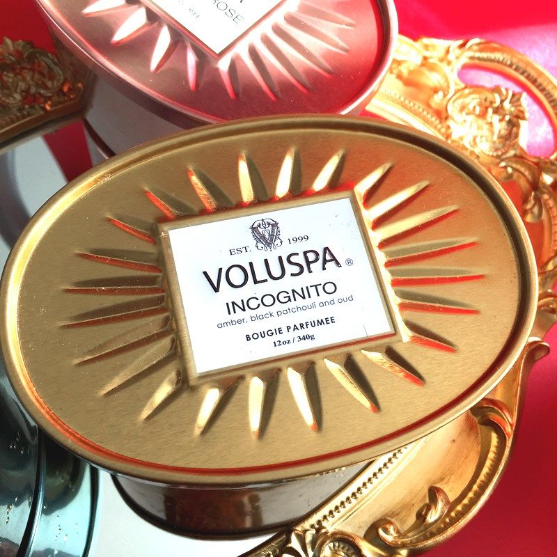 volusap无烟香薰蜡烛送朋友治愈心情双烛芯