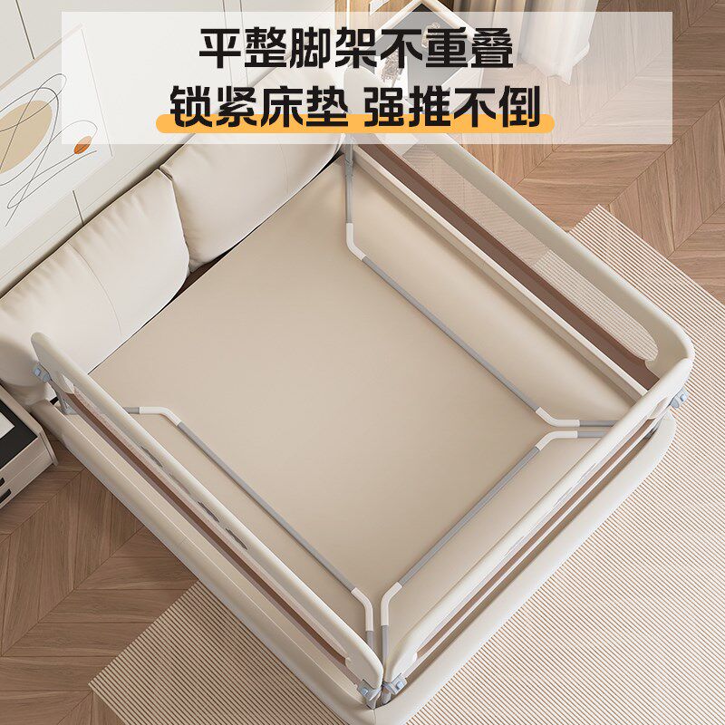 床围栏宝宝防护栏婴儿防掉床边挡板旅行折叠儿童便捷护栏一面单侧