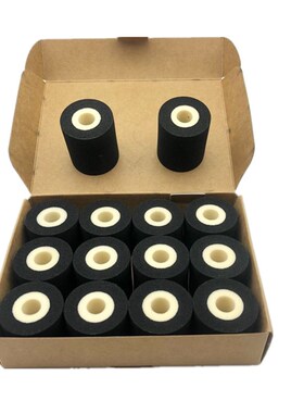 餐具高温黑色固体墨轮36 32mm 40包装机标示机 DK1100打码机NY805