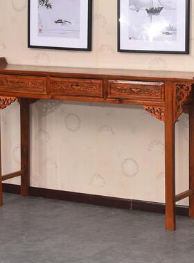 几?供桌实木条香案仿古储供台玄中式关#59@8￥6柜物柜佛台神台佛