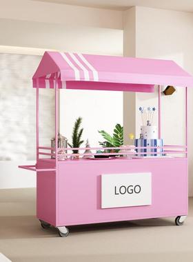 欧铁户外花网红艺夜式市小吃摆车地摊车超市集市移83405动促销展