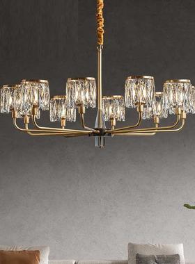 【繁星】轻奢水晶新吊灯客厅灯卧气大餐厅室简约81065灯具后现代