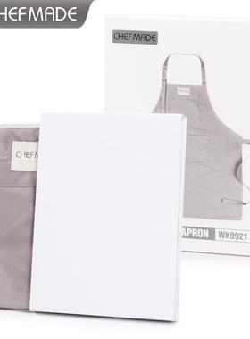 厨灰色烘焙用品纯棉围学裙家用wk9921厨房家用外用工蛋烘糕焙具