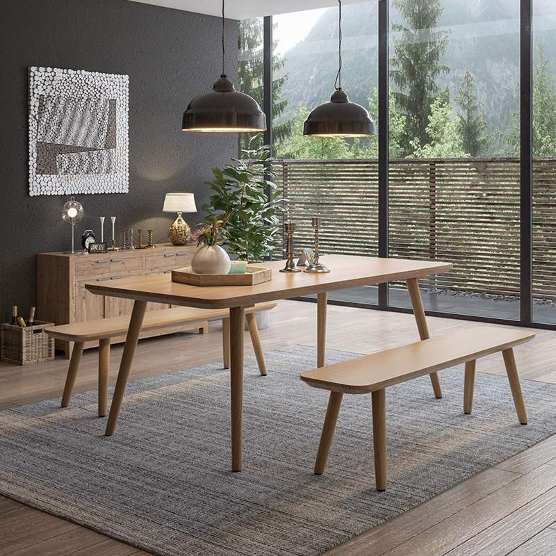 现代简约实木办公桌椅组合家用书房电脑桌椅组合办公室职员会议桌