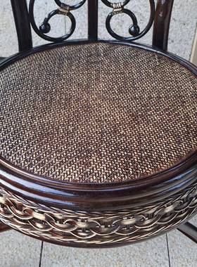 印真藤台14120茶几三件套桌椅客厅藤尼条桌阳椅阳台小家桌椅藤椅