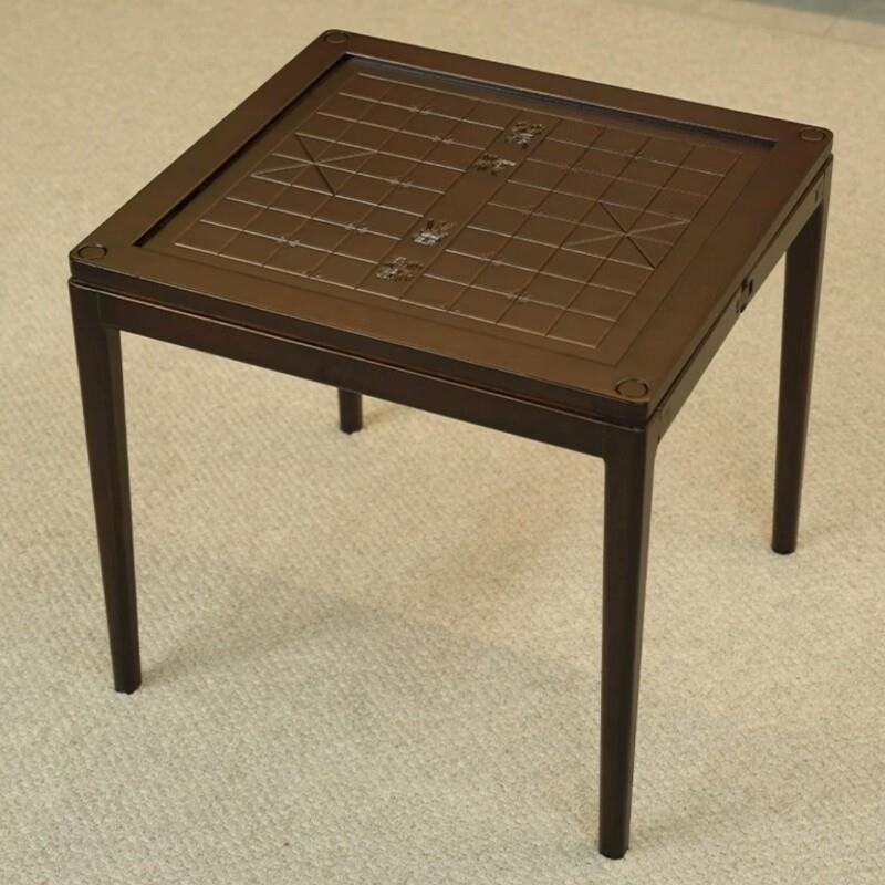 实木象棋桌可折叠多用棋盘桌小户型茶桌家用老人休闲对弈简易棋桌