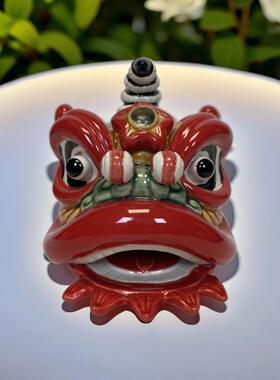 美淘：岭南醒狮、石湾娃娃、中国舞狮饰品、电视柜、陶瓷狮头饰品