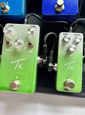 全新TS过载单块效果器，TS808/9双模式，TubeScaeamer过载复刻