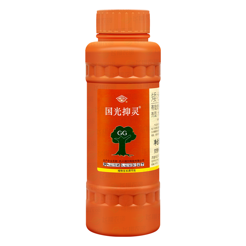 国光抑灵50%矮壮素小麦防止疯长倒伏控旺提高产量生长调节剂500ml