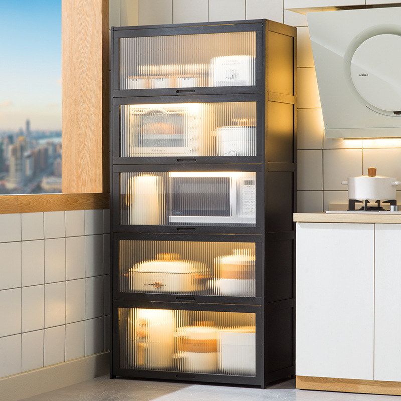 储物烤箱多功能柜门带橱柜多层