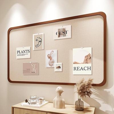 自粘墙贴照片墙背景板展示墙毛毡板墙面装饰板创意留言板软木墙板