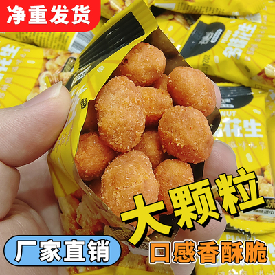 经典怀旧零食多味花生小包装散装下酒解馋零食办公室休闲小吃500g