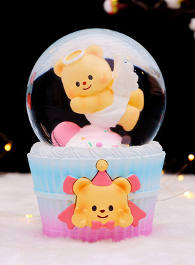 创意彩灯飘雪花情人节甜蜜礼物