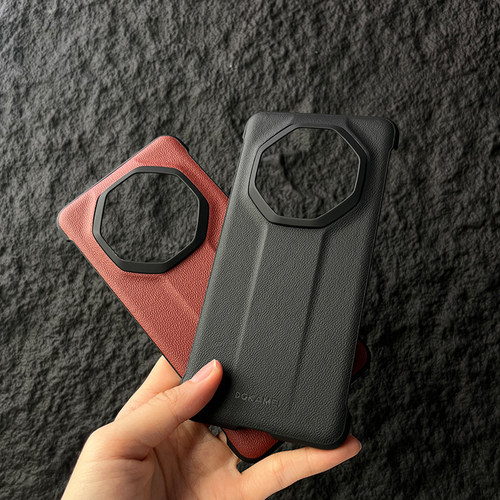 DGKAMEI适用于华为Mate70RS保时捷非凡大师手机壳新款半包无边框简约商务高档mate70真皮轻薄防摔高级保护套