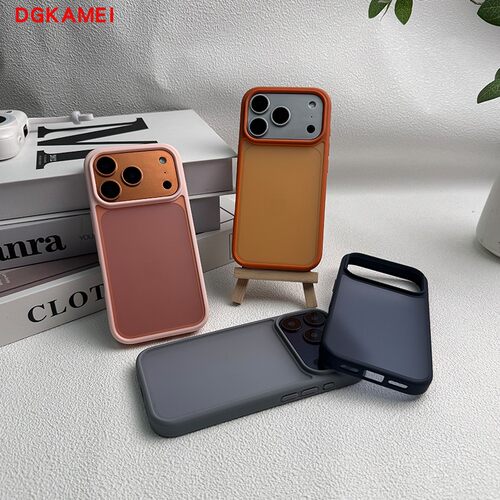 DGKAMEI适用于苹果17Promax手机壳新款透明简约磨砂肤感防指纹iPhone17Pro高级感软壳个性轻薄防摔保护套