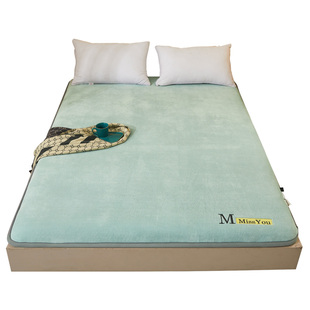 极速冬季牛奶绒羊毛床垫软垫加厚家用双人床褥榻榻米X垫被褥子租