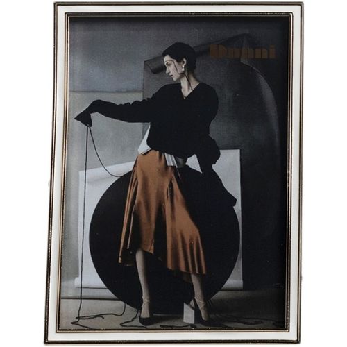 极速装饰推d荐轻奢金色相框现代软装设计样板房客厅主卧梳妆台桌