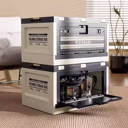 极速露营收纳箱国风大容s量超大可折叠户外野餐整理车载后备箱储