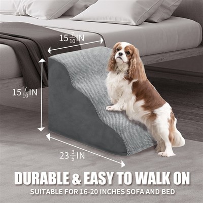 极速C?o passos escada do filhote de cachorro pet 3 pas.sos