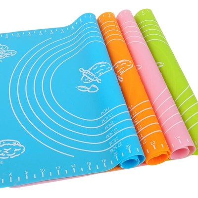 极速Silicone Nonl-Stick Rolling Mat Pastry Non-Slip Mat Kitc